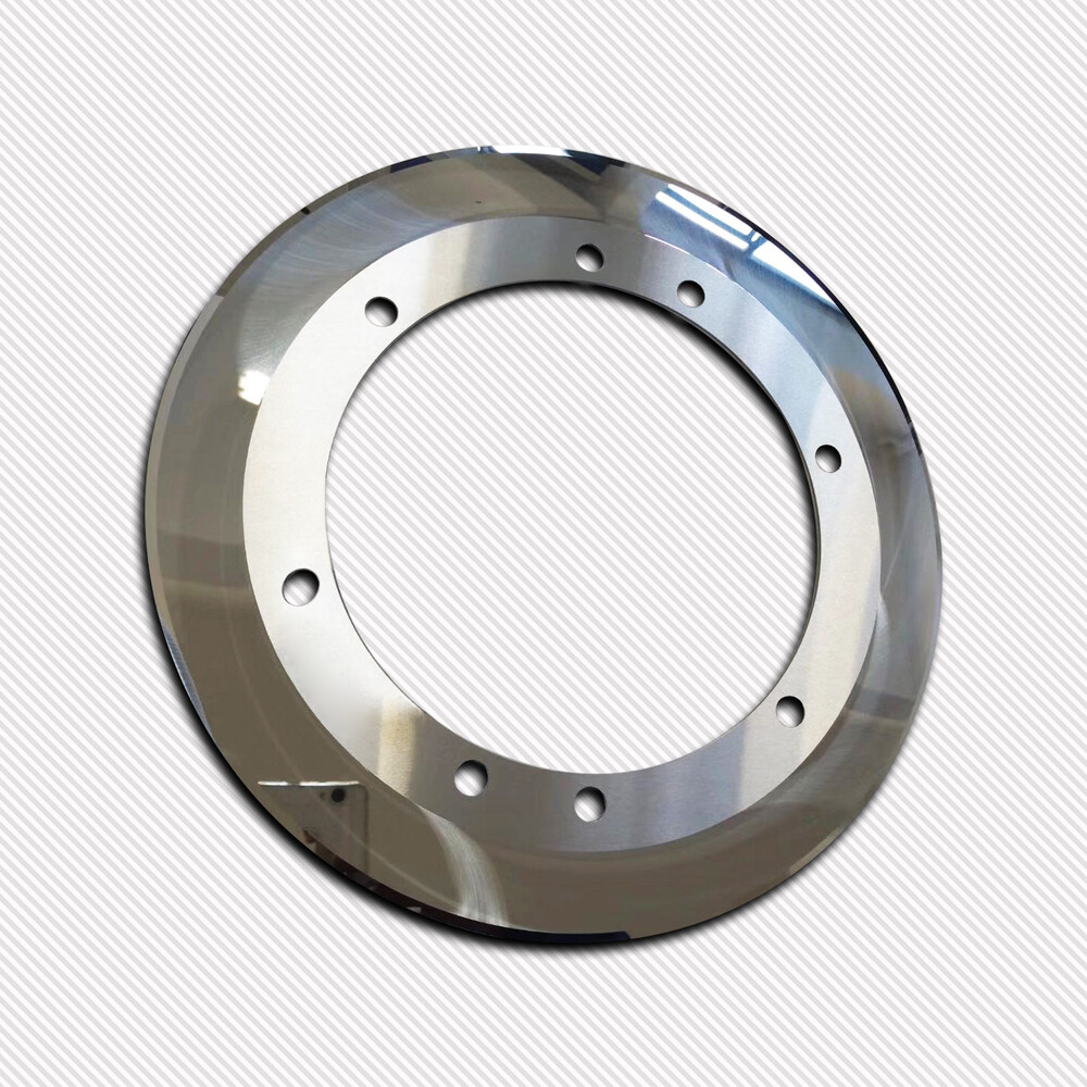 Cuchillas rotativas HRC58 de 60 mm con filo afilado y rectificado CNC.
   