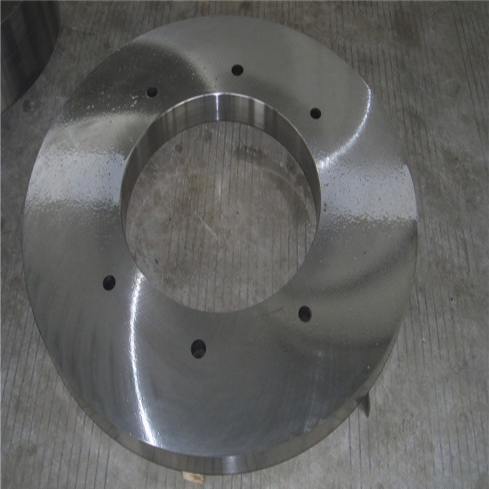 Cuchillas circulares de acero inoxidable para rebanadora rotativa Cr12mov
   