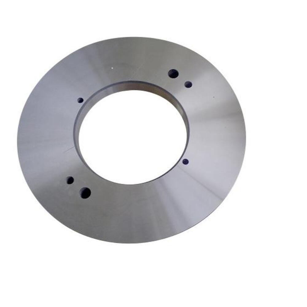 Cuchillas de acero dulce para cortadoras rotativas de metal para líneas de corte de bobinas
   